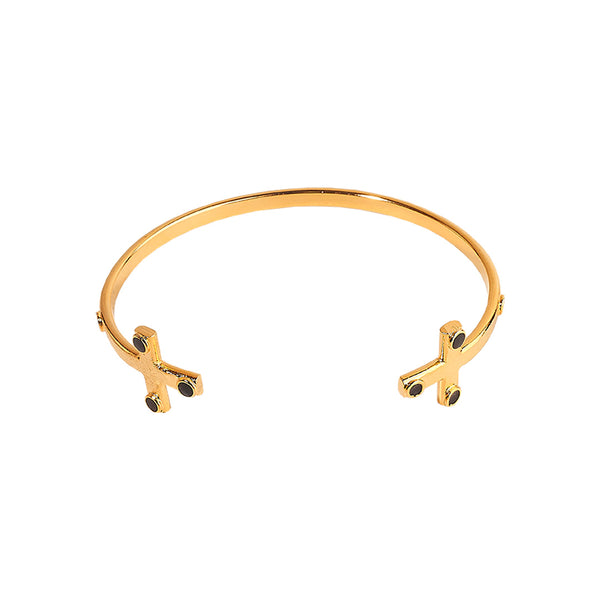 Brazalete Santa Gold